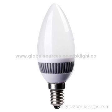 LED Candle Light/Global Bulb, 3W Power, CE/RoHS Mark